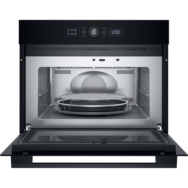 Whirlpool Mikrofalówka Do zabudowy WMW54HMB Czarny Elektroniczny 40 MW + Grill 900 Frontal open