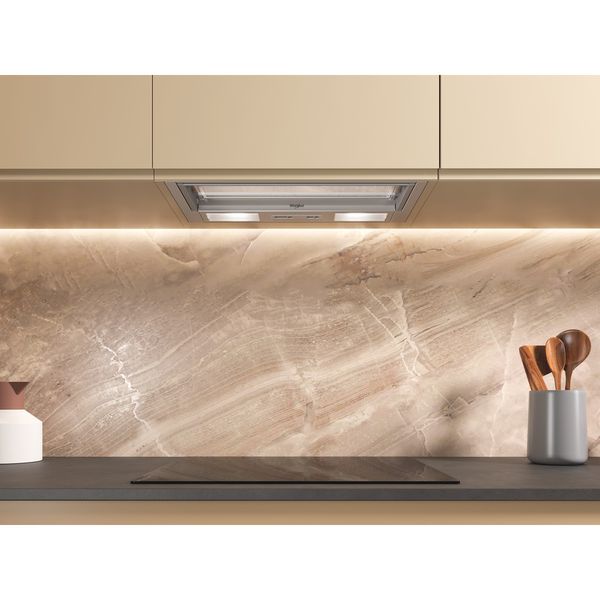 Whirlpool Okap Do zabudowy WSK64FLSX Inox Do zabudowy Mechaniczny Lifestyle control panel