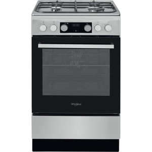 Whirlpool-Kuchenka-WS5G8CHX-E-Inox-Gazowy-Frontal