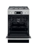 Whirlpool-Kuchenka-WS5G8CHX-E-Inox-Gazowy-Frontal-open