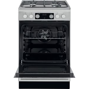 Whirlpool-Kuchenka-WS5G8CHX-E-Inox-Gazowy-Frontal-open