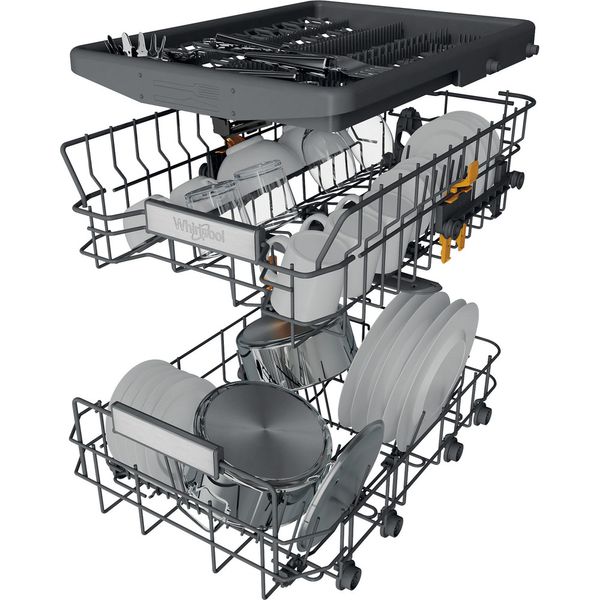 Whirlpool Zmywarka Wolnostojące WH6FB10BS7A0X Wolnostojące B Technical Translucent