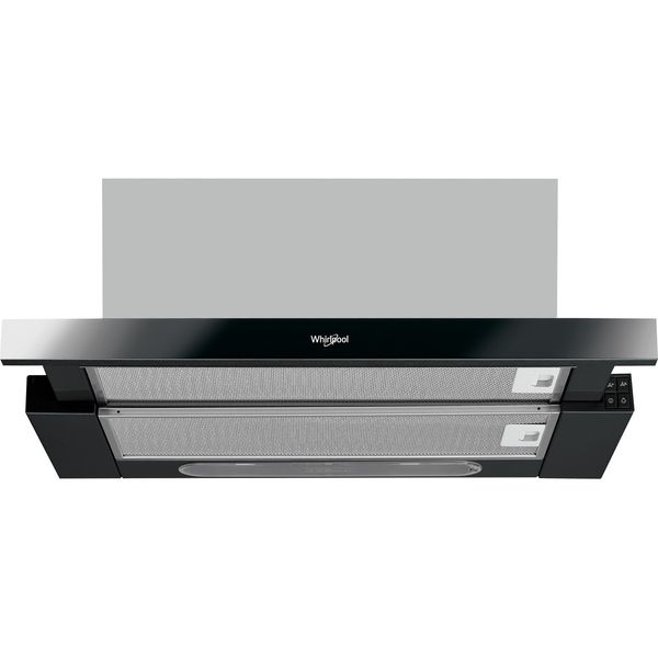 Whirlpool Okap Do zabudowy WAHTT 64 LM K Czarny Do zabudowy Mechaniczny Frontal