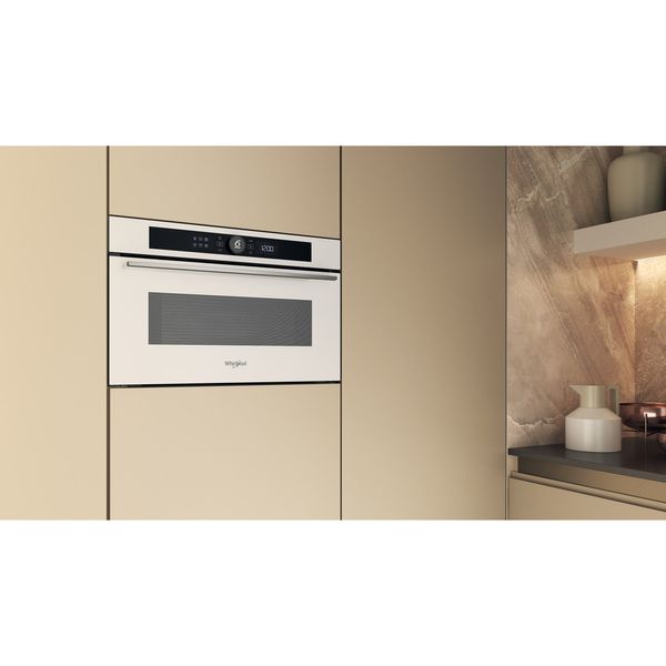 Whirlpool Mikrofalówka Do zabudowy WMD54MW Biel Elektroniczny 31 MW + Grill 1000 Lifestyle perspective
