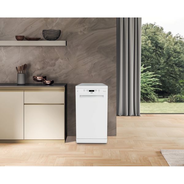 Whirlpool Zmywarka Wolnostojące WH6FC11BS7A0W Wolnostojące C Lifestyle frontal
