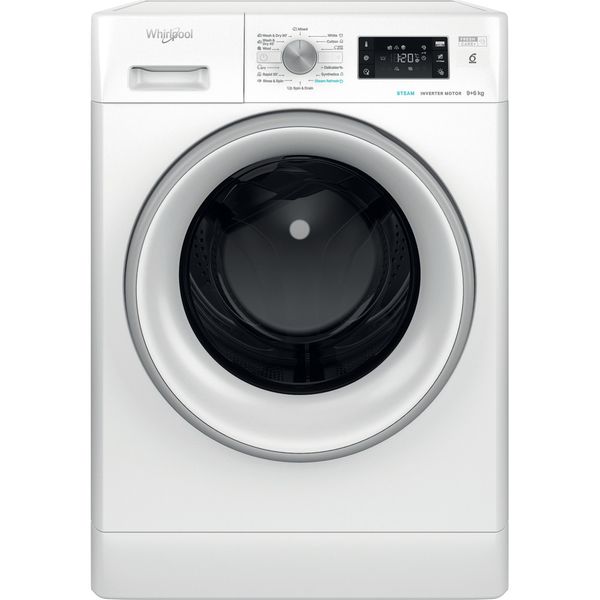 Whirlpool Pralkosuszarka Wolnostojące FFWDB 964489 SV EE Biel Ładowany od frontu Frontal