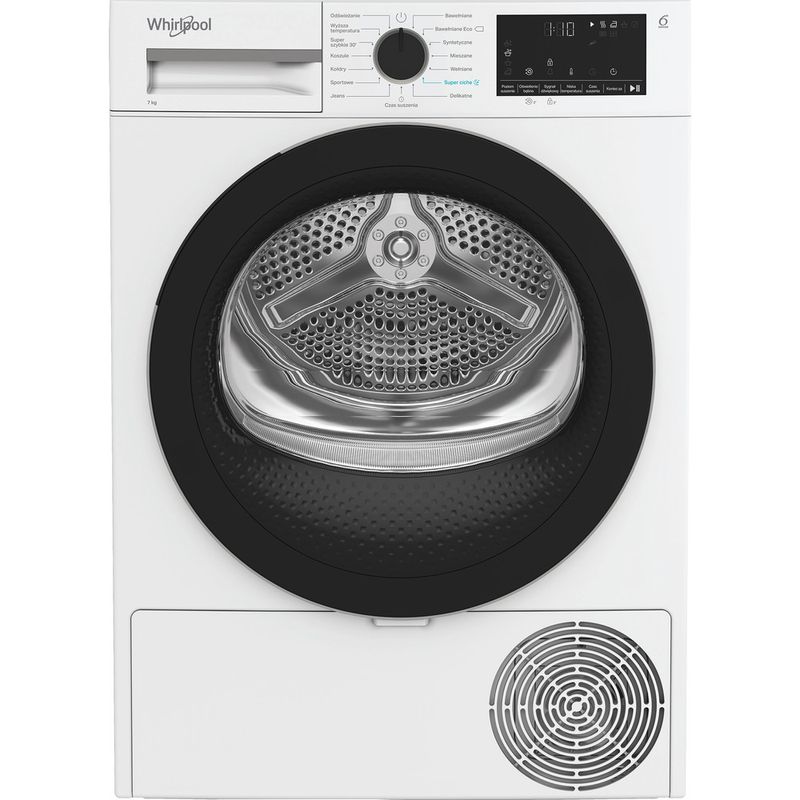 Whirlpool-Suszarka-C-WSD-74M-WBS-PL-Biel-Frontal