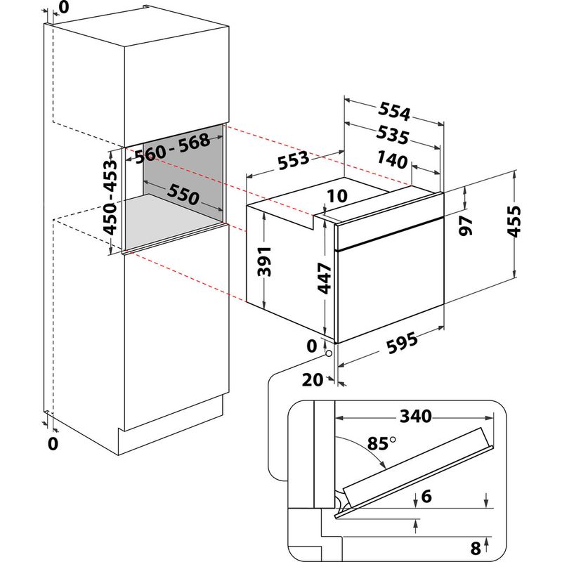 Whirlpool-Mikrofalowka-Do-zabudowy-WMW57DHMX-Stardust-grey-matte-Elektroniczny-40-MW-Combi-900-Technical-drawing