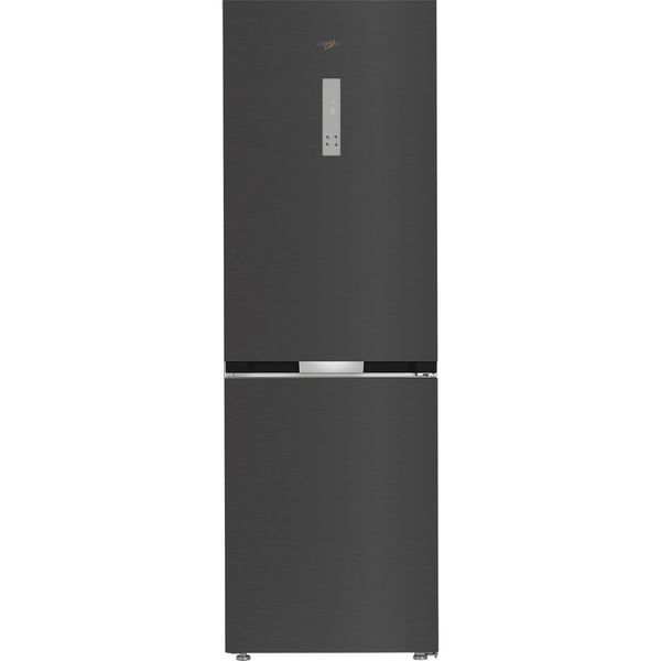 Whirlpool Lodówka z zamrażarką Wolnostojące WHK 26362 XBR4E Czarny Dwudrzwiow(y)a Frontal