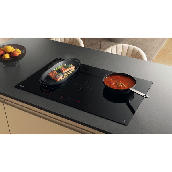 Whirlpool Płyta grzewcza WTX8015DCF Czarny Induction vitroceramic Lifestyle perspective