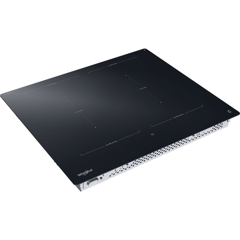 Whirlpool-Płyta-grzewcza-WTX6019DCF-Czarny-Induction-vitroceramic-Perspective