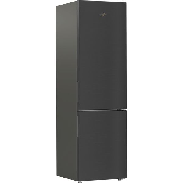 Whirlpool Lodówka z zamrażarką Wolnostojące WPC 94I XBR Ciemny szary Dwudrzwiow(y)a Perspective