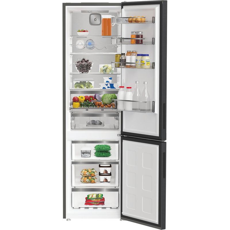 Whirlpool-Lodowka-z-zamrażarką-Wolnostojące-WPC-95I--XBR-Ciemny-szary-Dwudrzwiow-y-a-Lifestyle-frontal-open