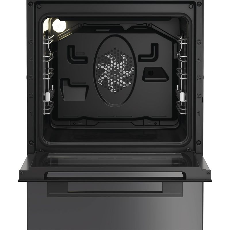 Whirlpool-Kuchenka-W5I8LCSTA-Antracyt-Elektryczne-Frontal-open