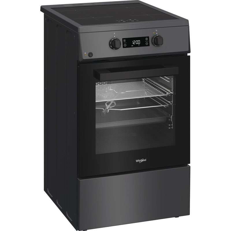 Whirlpool-Kuchenka-W5I8LCSTA-Antracyt-Elektryczne-Perspective