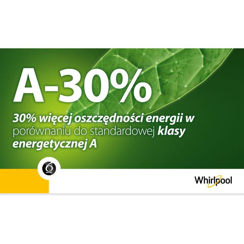 Whirlpool Pralka Wolnostojące W6 88 SILENCE PL Biel Ładowany od frontu A USP1_gallery