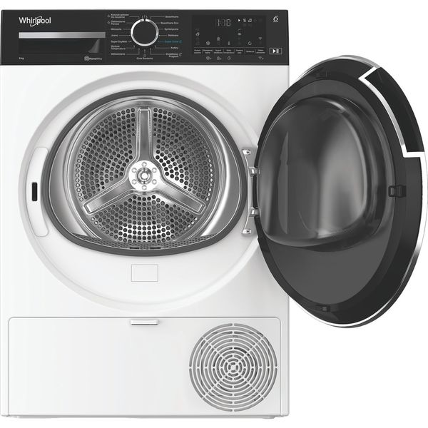 Whirlpool-Suszarka-MX-WD-95M-WBR-PL-Biel-Frontal-open