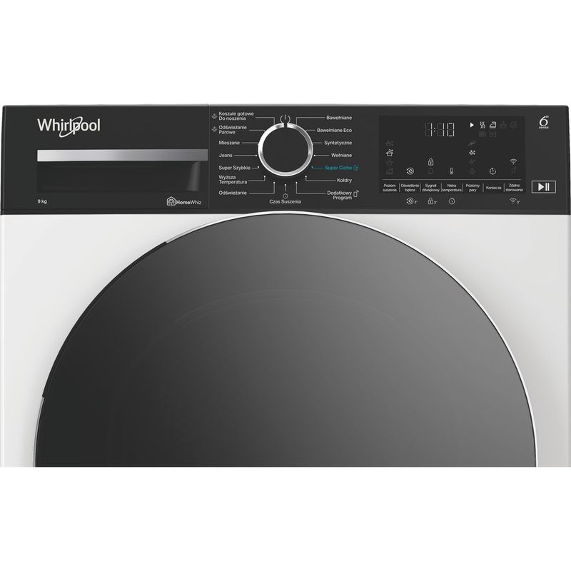 Whirlpool-Suszarka-MX-WD-95M-WBR-PL-Biel-Control-panel