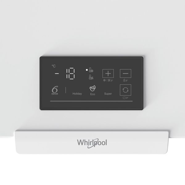 Whirlpool-Zamrażarka-Wolnostojące-W3RHS37EW1-Biel-Control-panel