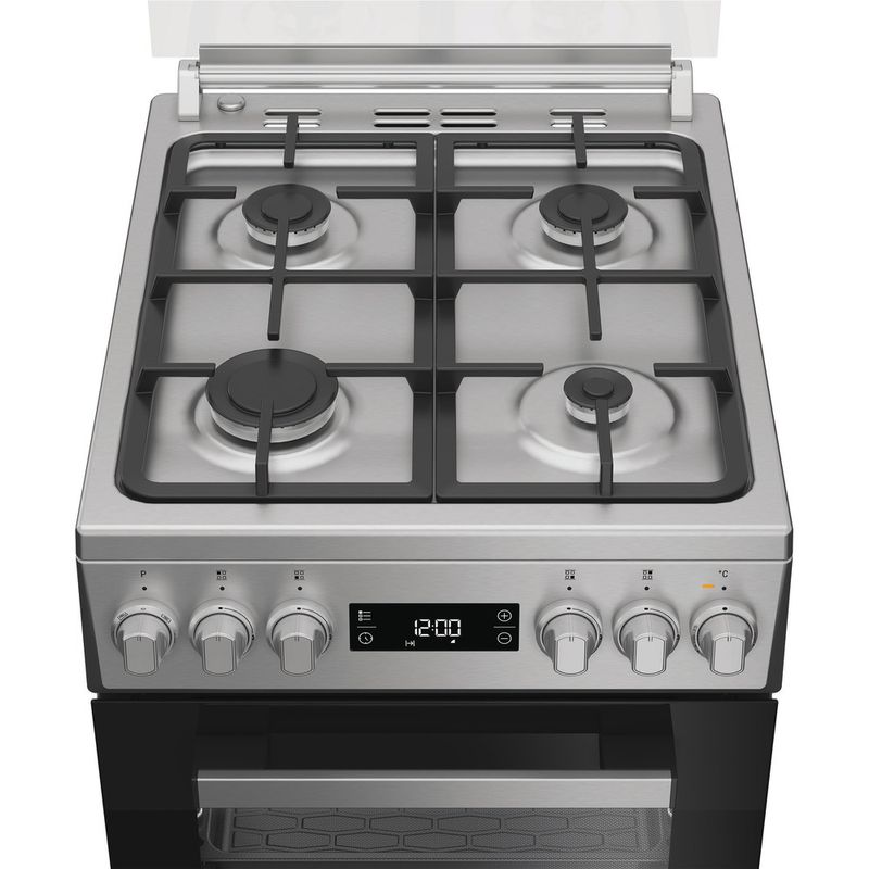 Whirlpool-Kuchenka-W5G8LMX-Inox-Gazowy-Heating-element