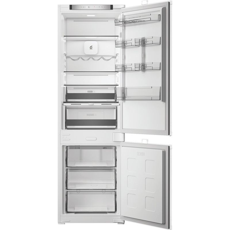 Whirlpool-Lodowka-z-zamrażarką-Do-zabudowy-WHK2-5292-B4E-Zinc-Metal-Dwudrzwiow-y-a-Frontal-open
