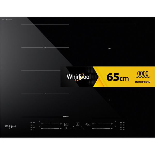 Whirlpool-Płyta-grzewcza-WF-S4665-CPBF-Czarny-Induction-vitroceramic-Frontal