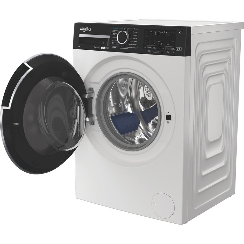 Whirlpool Pralka Wolnostojące MXWM 911W ADS PL Biel Ładowany od frontu A Perspective open