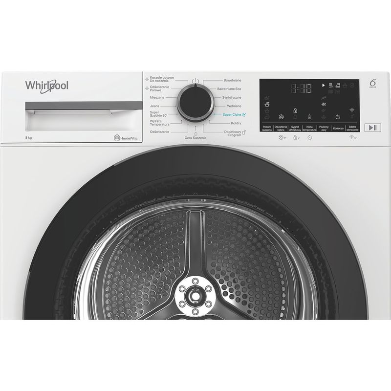 Whirlpool-Suszarka-C-WD-86M-WBS-PL-Biel-Control-panel