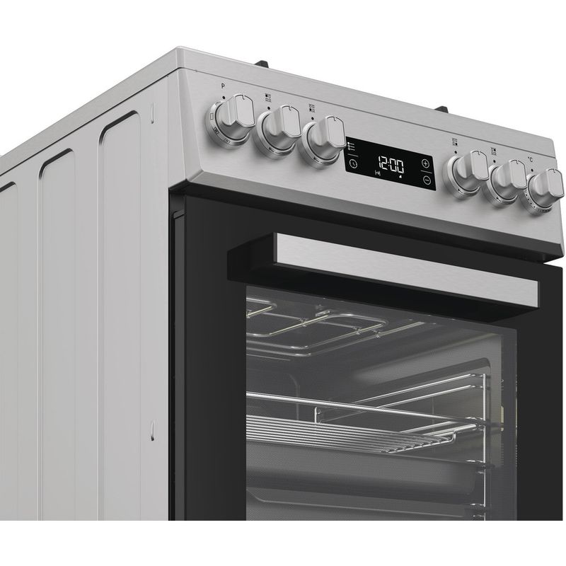 Whirlpool-Kuchenka-W5G8LMX-Inox-Gazowy-Control-panel
