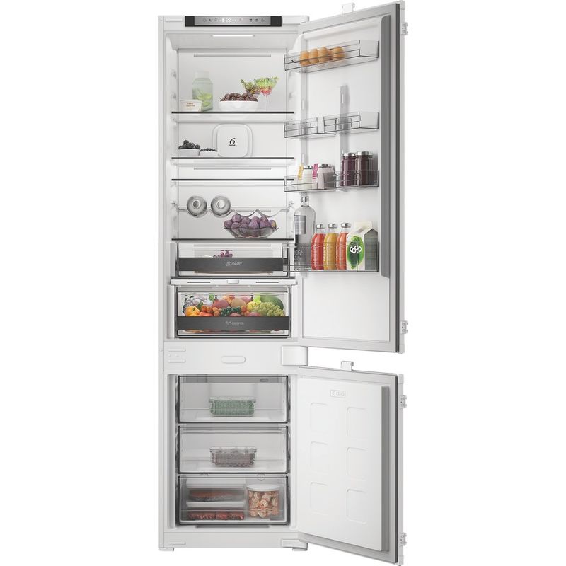 Whirlpool-Lodowka-z-zamrażarką-Do-zabudowy-WHK2-5322-B4E-Zinc-Metal-Dwudrzwiow-y-a-Lifestyle-frontal-open
