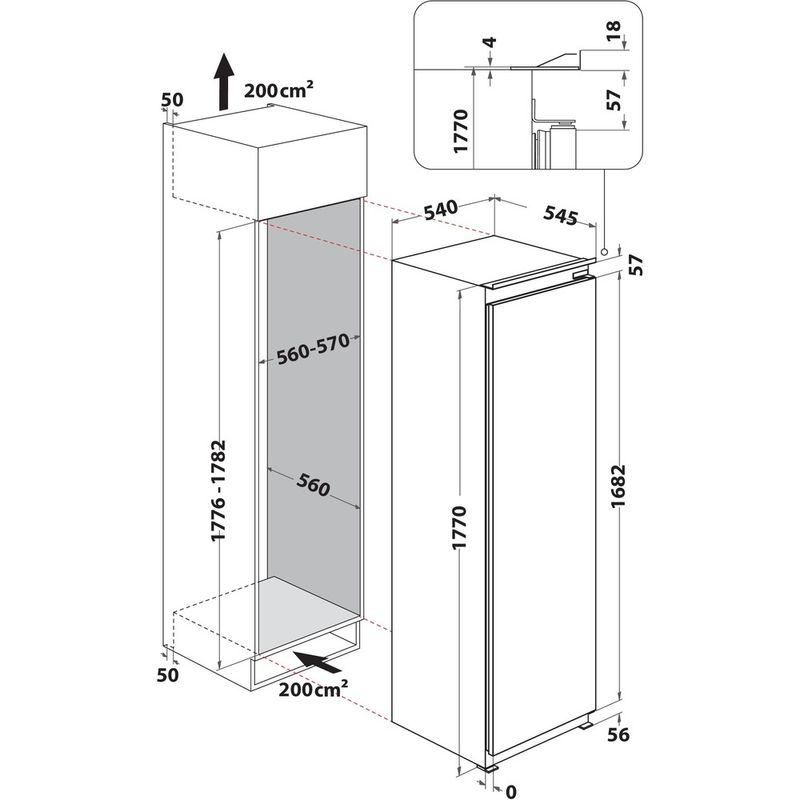 Whirlpool-Zamrażarka-Do-zabudowy-WHSD18F073C1-White---ARC-P1-Technical-drawing