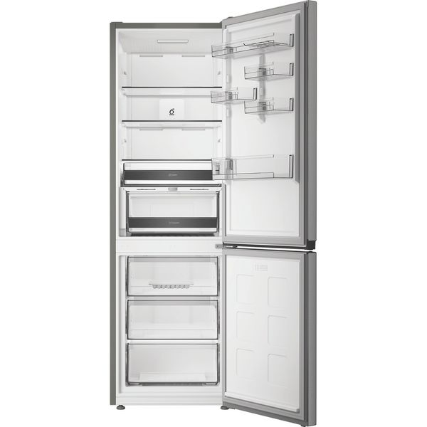 Whirlpool-Lodowka-z-zamrażarką-Wolnostojące-WHK-22373-X6EA-ARC-764-Manhattan-Gray-Dwudrzwiow-y-a-Frontal-open