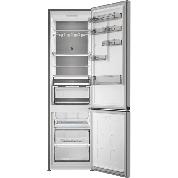 Whirlpool-Lodowka-z-zamrażarką-Wolnostojące-WHK-26412-X5EA2-ARC-764-Manhattan-Gray-Dwudrzwiow-y-a-Frontal-open