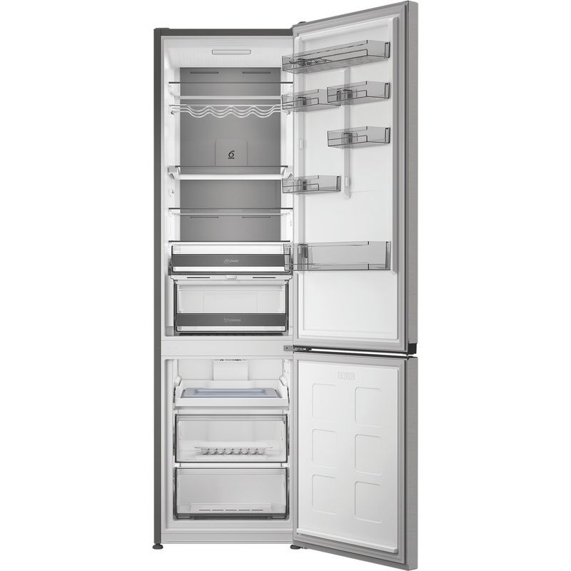 Whirlpool-Lodowka-z-zamrażarką-Wolnostojące-WHK-26412-X5EA2-ARC-764-Manhattan-Gray-Dwudrzwiow-y-a-Frontal-open