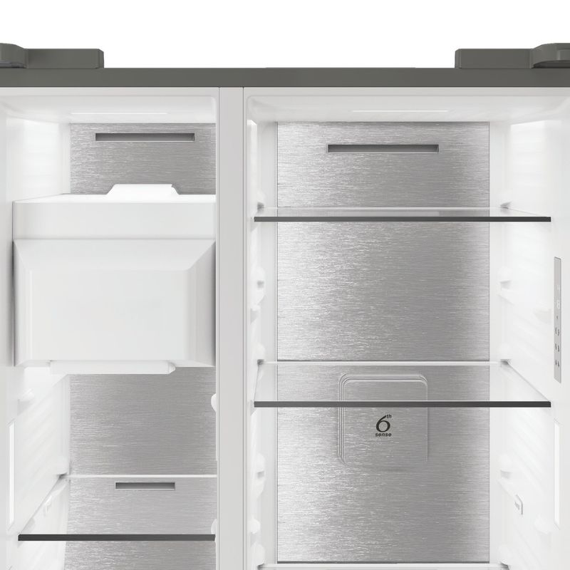 Whirlpool-Side-by-Side-Wolnostojące-WHG2-6643IB-XR4E-Czarny-Control-panel
