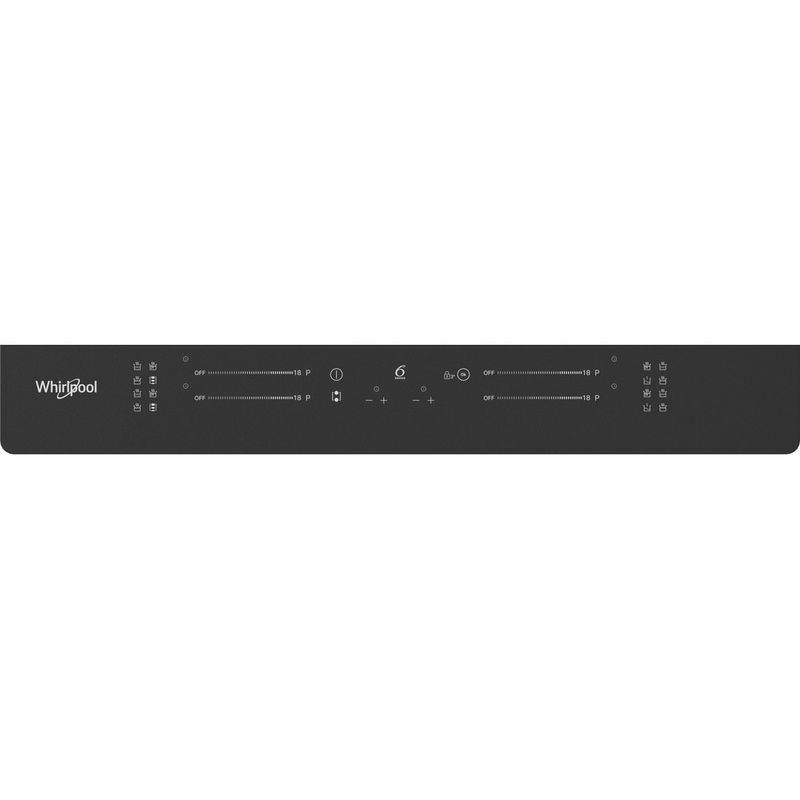 Whirlpool-Płyta-grzewcza-WF-S7560NE-BM-Czarny-Induction-vitroceramic-Control-panel