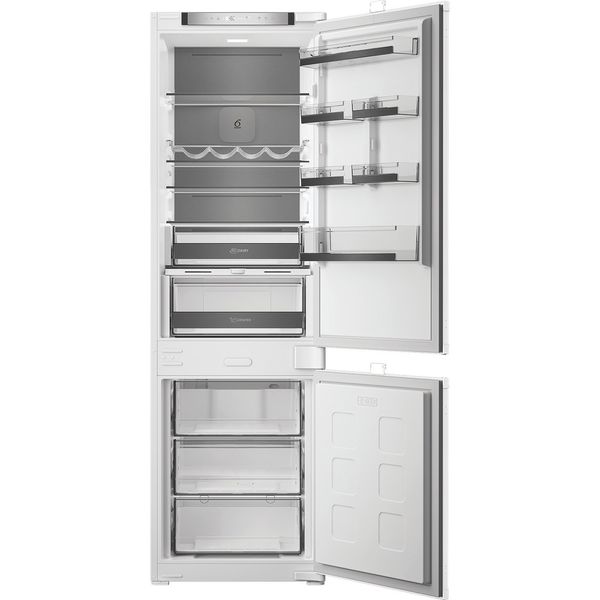 Whirlpool-Lodowka-z-zamrażarką-Do-zabudowy-WHK2-5293-B5E1-Zinc-Metal-Dwudrzwiow-y-a-Frontal-open