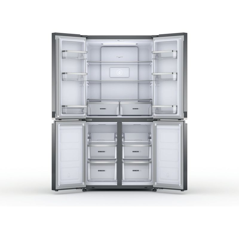 Whirlpool Side-by-Side Wolnostojące WQ9 B2L EF Inox Look Frontal open