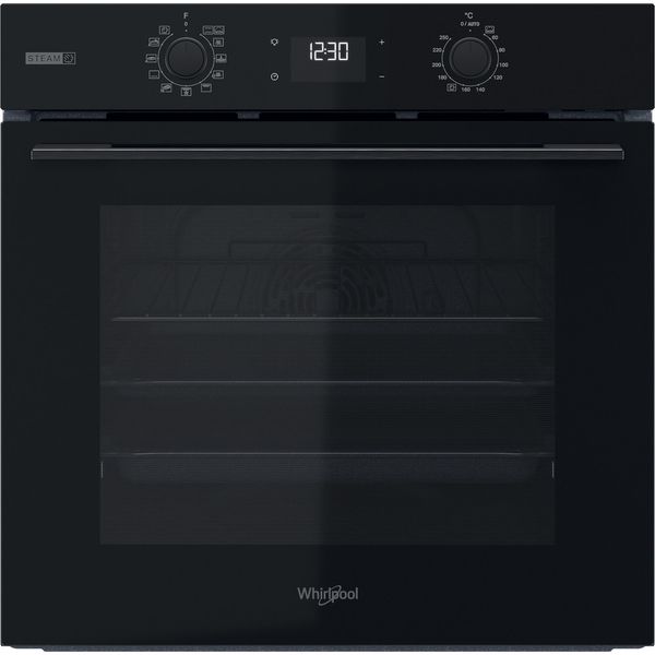 Whirlpool-Piekarnik-Do-zabudowy-OMSK58CU1SB-Elektryczny-A--Frontal