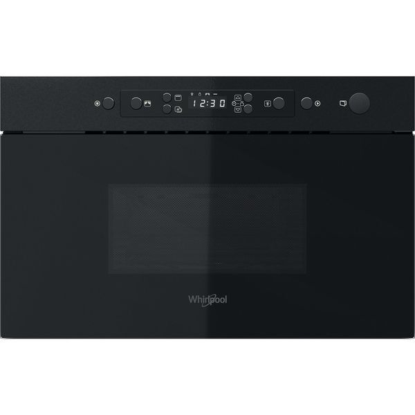Whirlpool-Mikrofalowka-Do-zabudowy-MBNA920B-Czarny-Elektroniczny-22-MW---Grill-750-Frontal