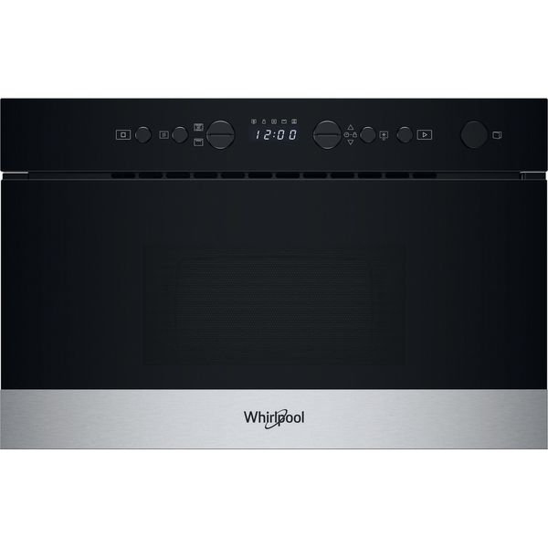 Whirlpool-Mikrofalowka-Do-zabudowy-WMN574BX-Stal-nierdzewna-Elektroniczny-22-MW---Grill-750-Frontal