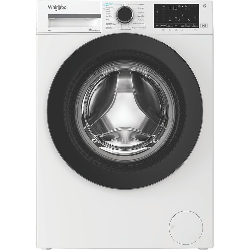 Whirlpool-Pralka-Wolnostojące-WAM-87WB-PL-Biel-Ładowany-od-frontu-A-Frontal