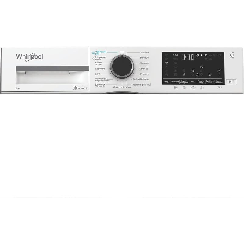 Whirlpool-Pralka-Wolnostojące-WAM-87WB-PL-Biel-Ładowany-od-frontu-A-Program