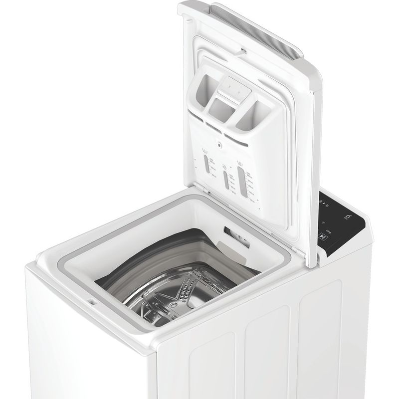 Whirlpool-Pralka-Wolnostojące-TW6521WBCVSWPL-Biel-Ładowana-od-gory-A-Perspective-open