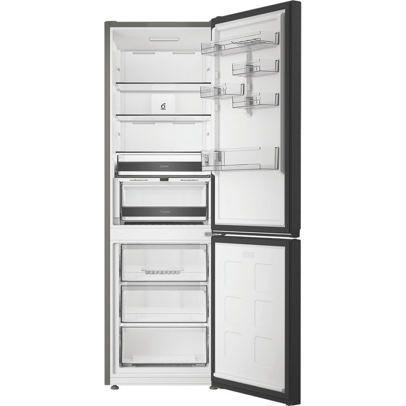 Whirlpool-Lodowka-z-zamrażarką-Wolnostojące-WHK-26372-XR5E-ARC-764-Manhattan-Gray-Dwudrzwiow-y-a-Frontal-open