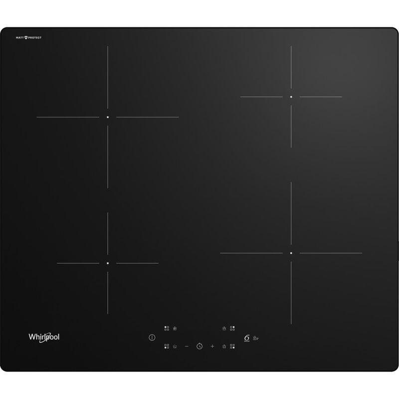 Whirlpool-Płyta-grzewcza-WS-Q2160-NE-BM-Czarny-Induction-vitroceramic-Frontal-top-down