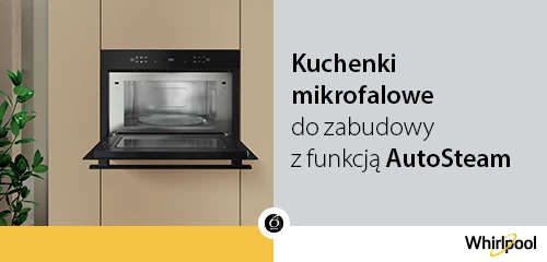 Kuchenka mikrofalowa do zabudowy Whirlpool