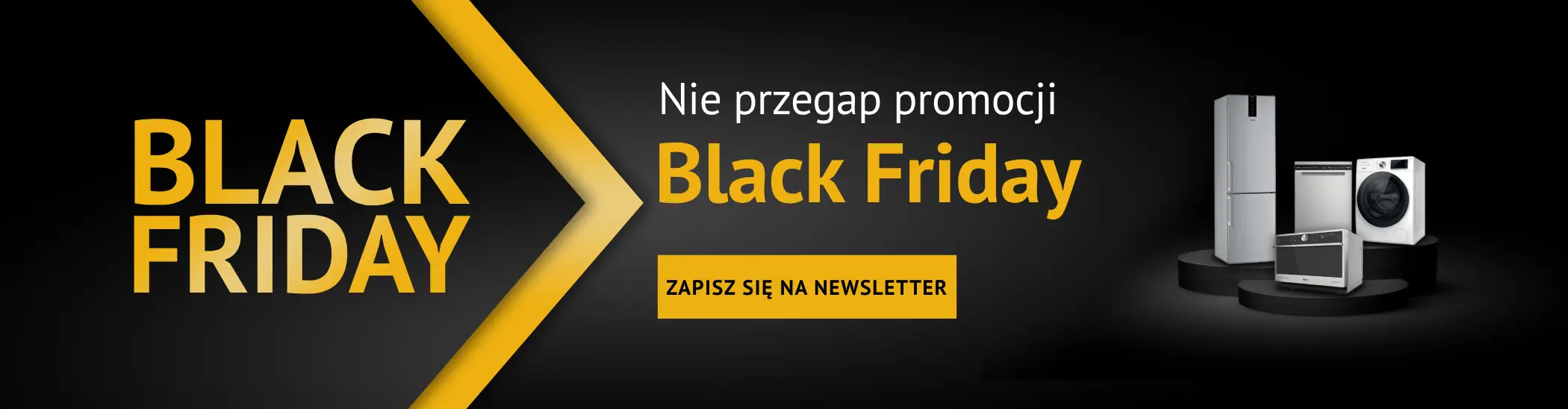 Baner Nie przegap promocji BlackFriday